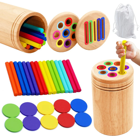 Montessori Wooden Colour Sorting
