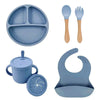 Food Grade Silicone Child Dish Set 