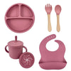 Food Grade Silicone Child Dish Set 